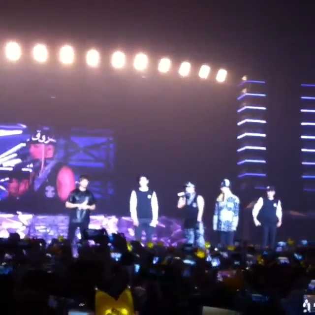 [Video] Big Bang Seoul +a final concert 26th Jan 2014 Bad Boy encore #bigbang