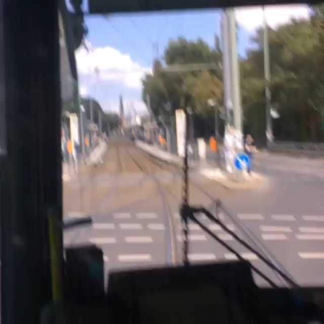 [Video] Tram ride back to work. #berlin