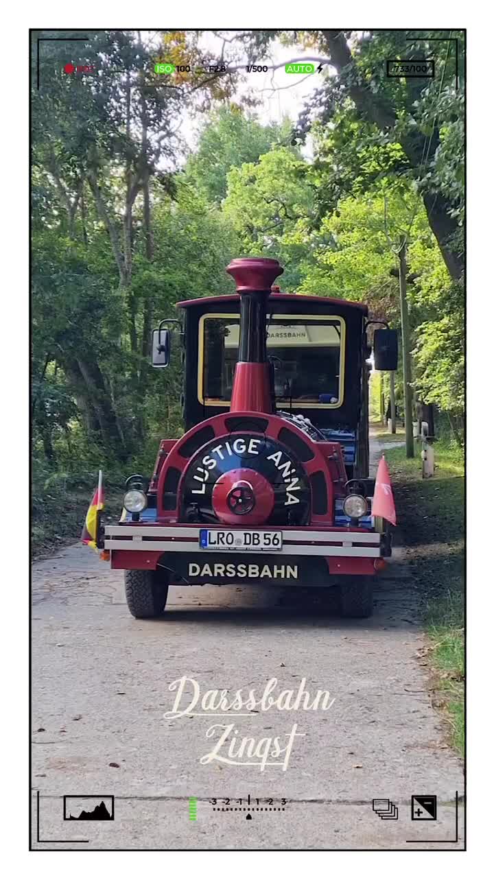 [Video] A trip with the #Darssbahn in #Zingst#BalticSea #city #travel #urbanlife #UrbanPhotography #train #localtransport