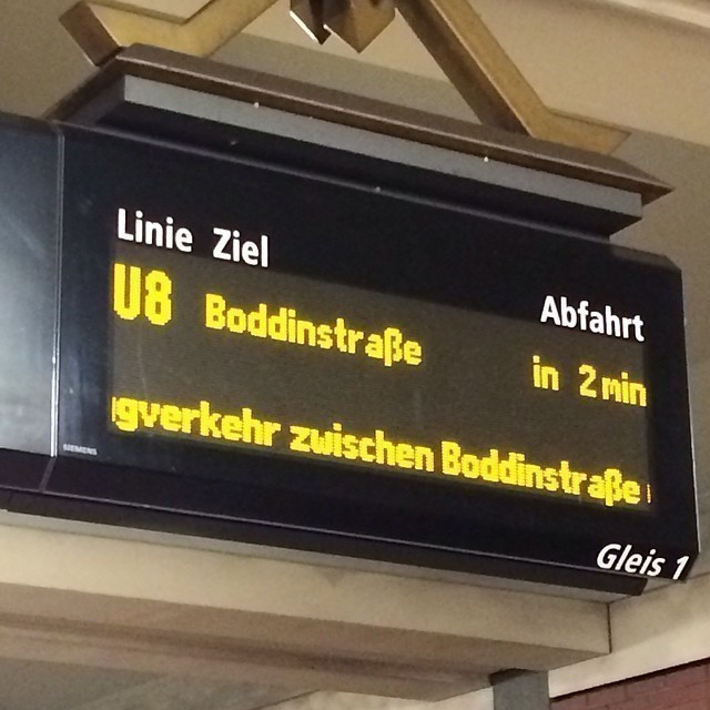 On my way to work…