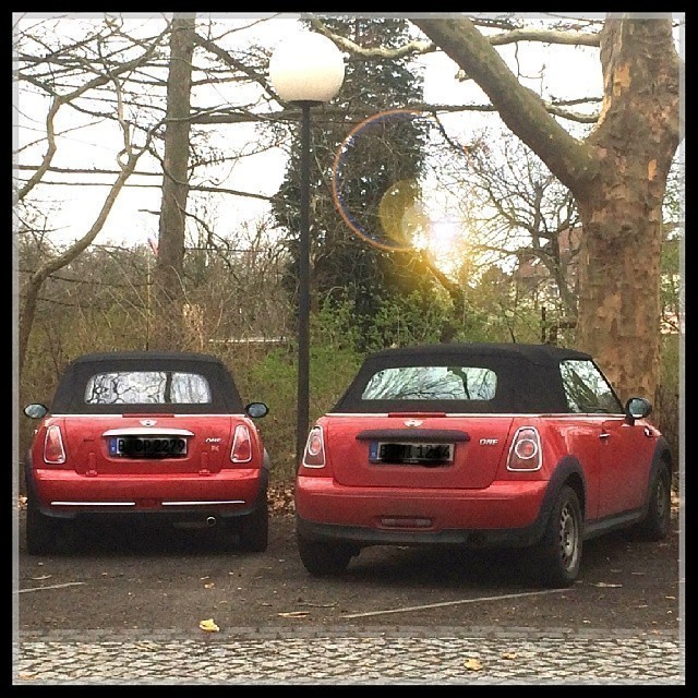 Guess which one is mine? ……………….. The dirty one!!!! Hahaha. :D