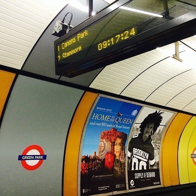 London. Good to be back. #london
