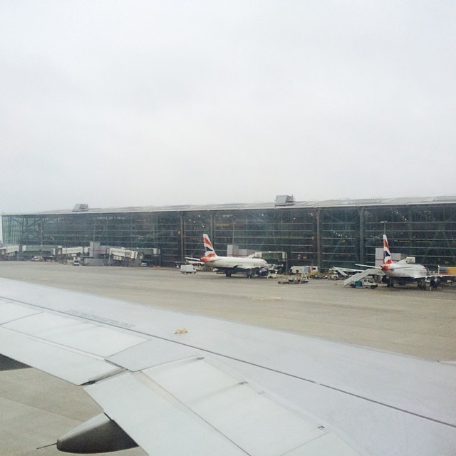 Welcome to London. Grim weather. :(