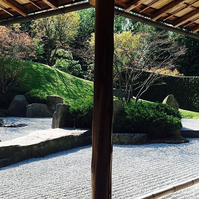 I love this place. Peace. Zen garden. #berlin