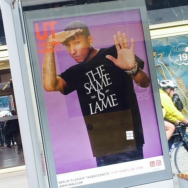 #pharrell all over town…