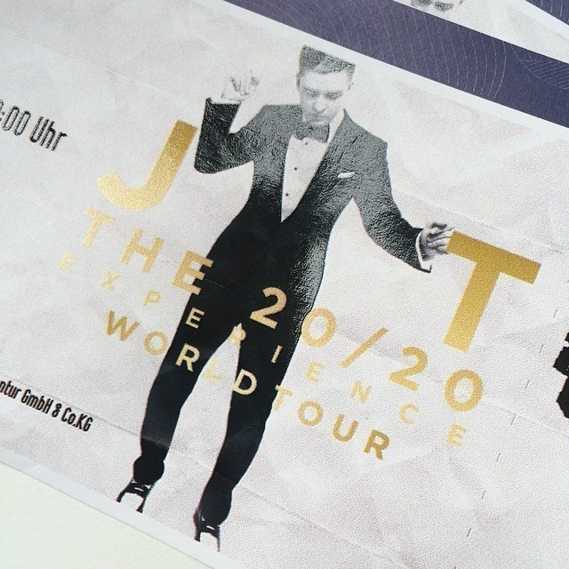Tonight: JT in da house! Justin Timberlake in Berlin.
