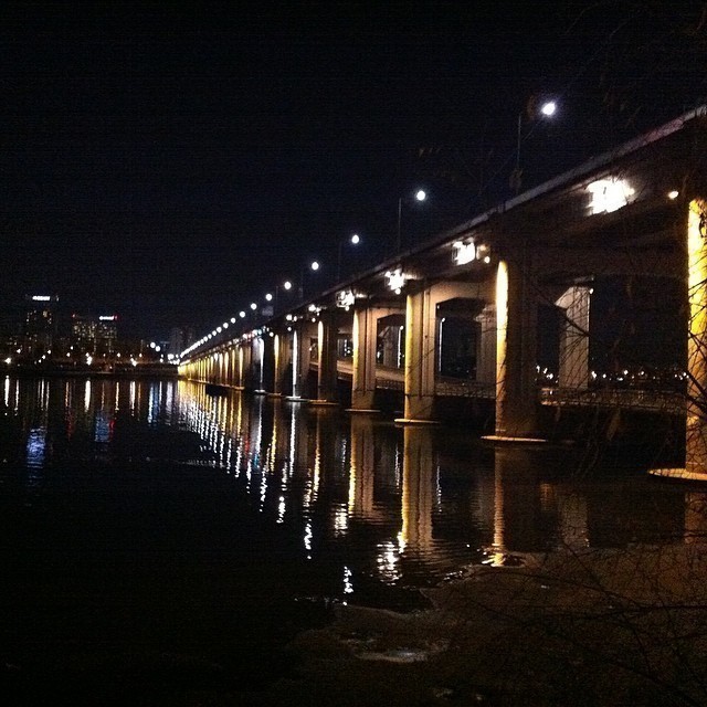 Just reminiscing – wishing I were here: Han river. #korea