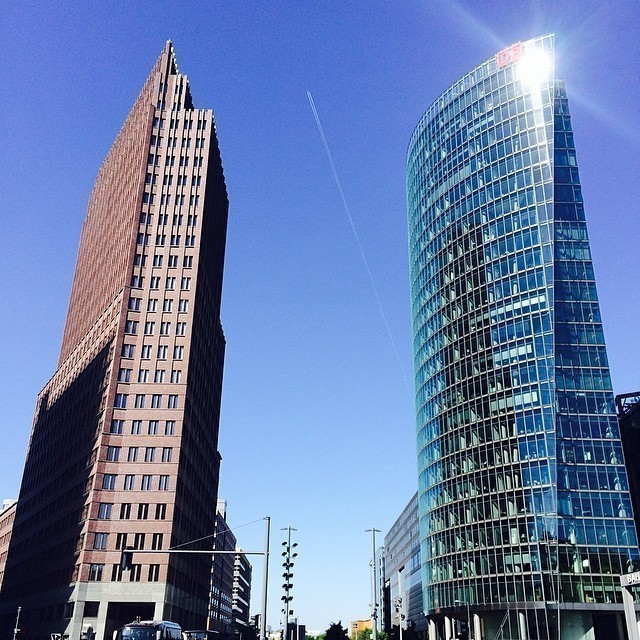 The sunshine is back in #Berlin.