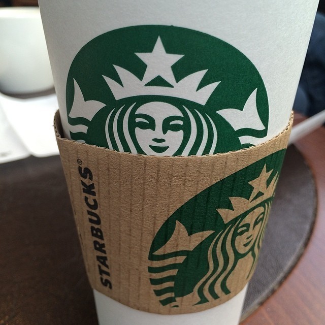 Ahh coffee addict. #starbucks