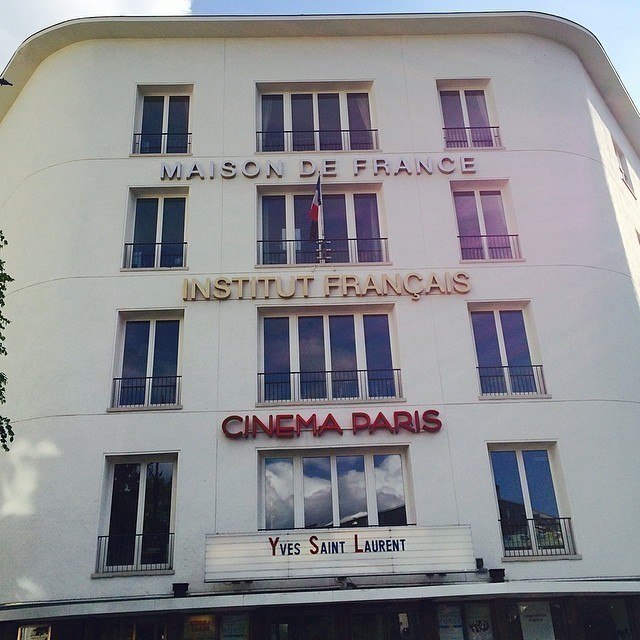 Cinema Paris Maison de France: Yves Saint Laurent
