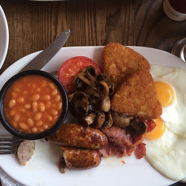 #london english breakfast :)