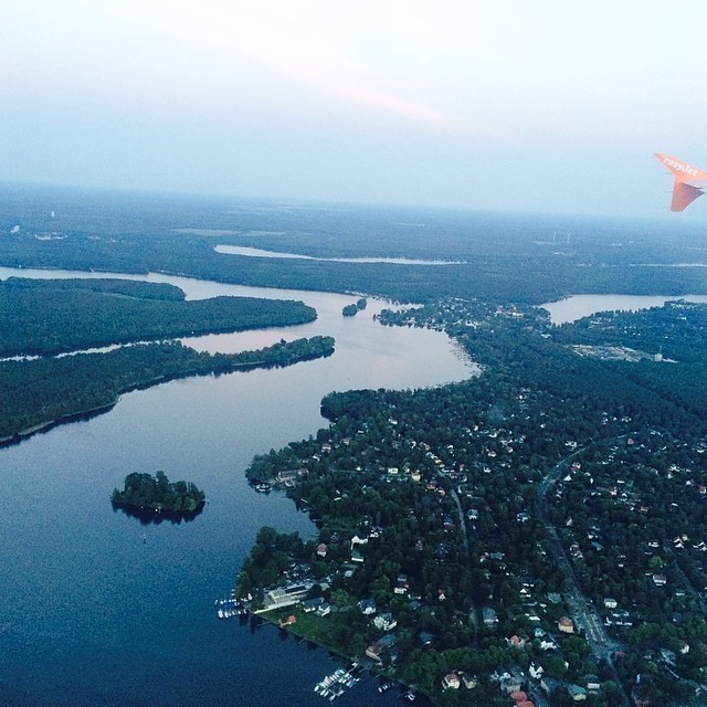 The beautiful lakes south of Berlin. :)