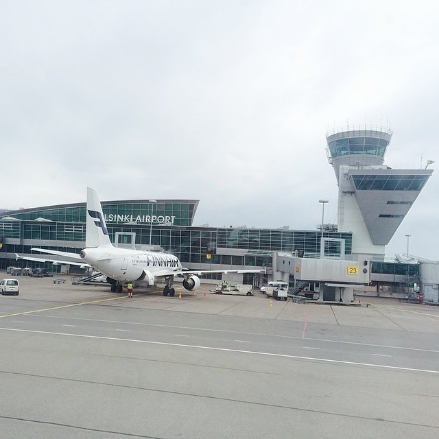 Helsinki Airport. #onmywaytoseoul