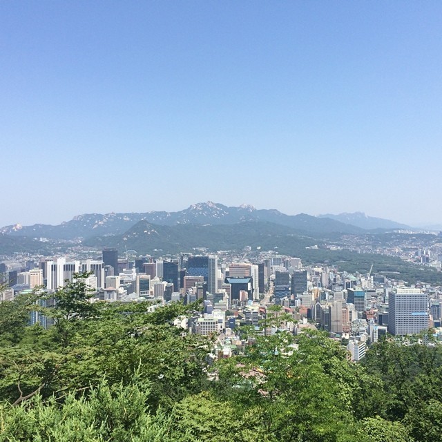 #seoul from Nansam Tower.