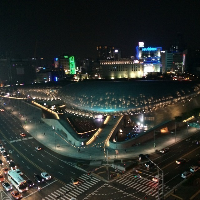 #seoul at night. Already miss my friends, the adventures and the food. Until the next time.