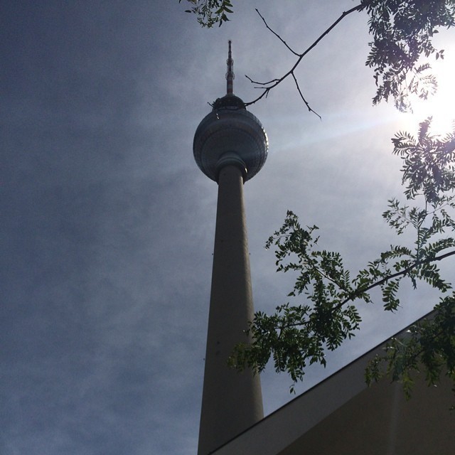 Berlin tower instead of Seoul Nansam tower for a change #fernsehturm