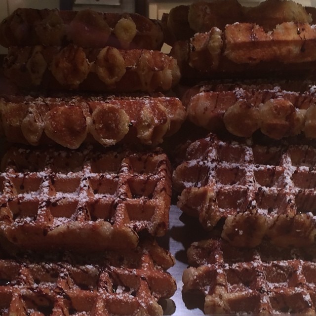 Ahhhh loads of waffles – delicious ^,^ ….