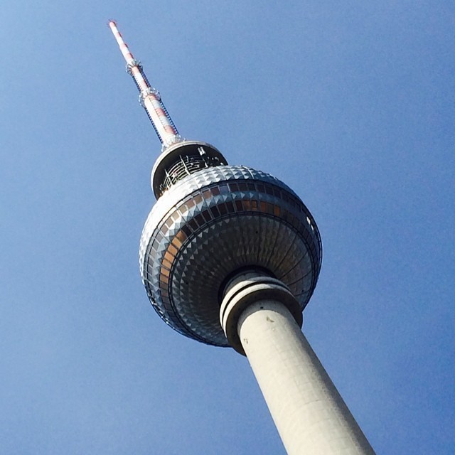 Scorching hot and sunny day in #Berlin