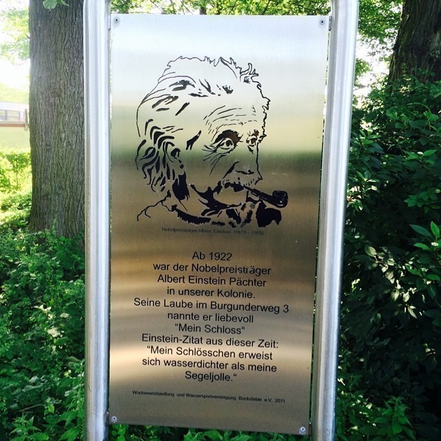 Albert Einstein in Berlin before migrating to the USA. #berlin