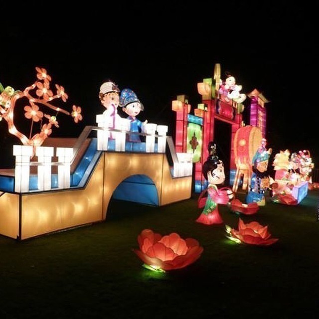 Some more #Singapore impressions. Mid-Autumn light festival 2014.