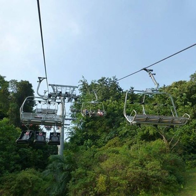 Some more #Singapore impressions. Interesting ride above the trees.