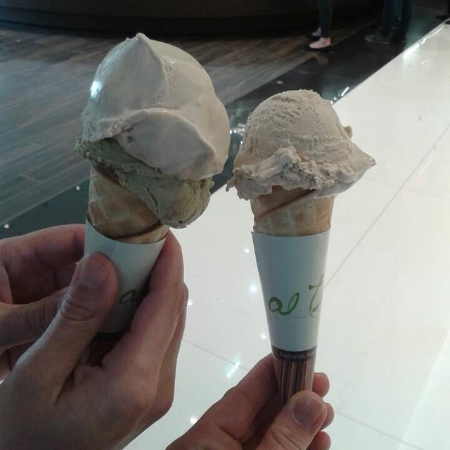 Ice cream. Happy birthday to me ^,^