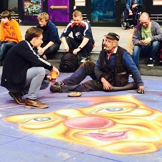 Different type of street art. #Berlin