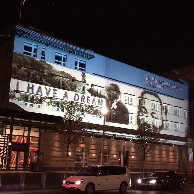 Festival of Lights in Berlin. #Berlin – American Embassy.