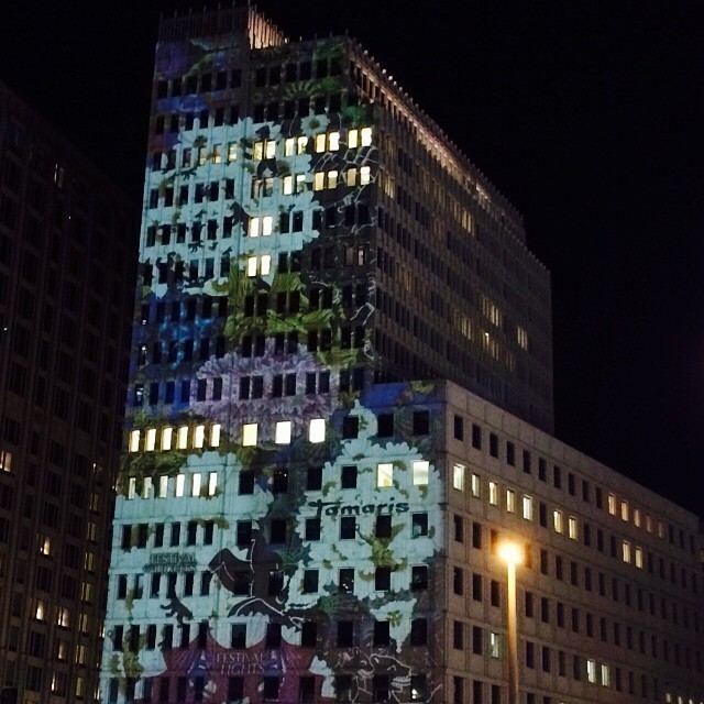 Festival of Lights in Berlin. #Berlin – Potsdamer Platz.