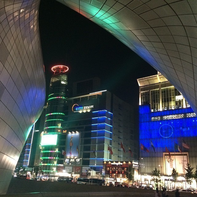 #TBT DDP in Seoul earlier this year.