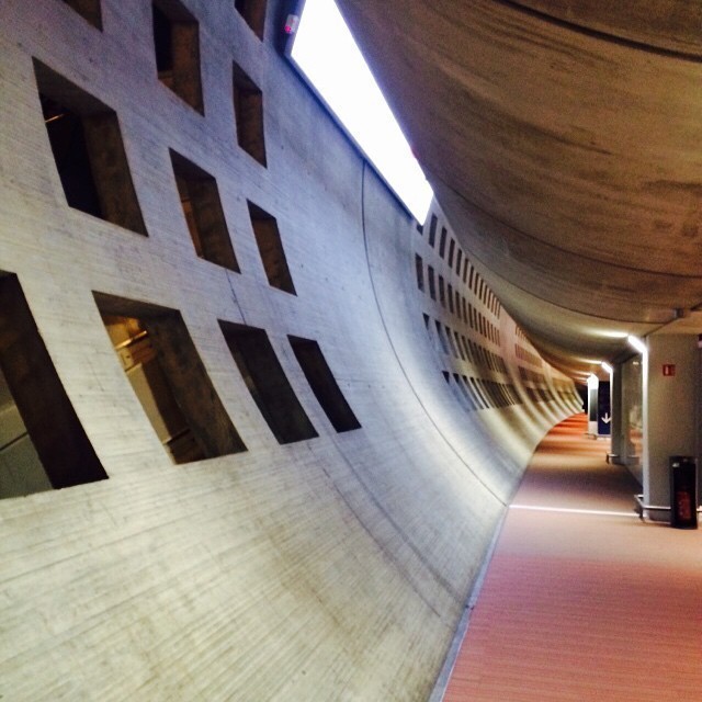 Futuristic transit in Paris Charles de Gaulles. #paris