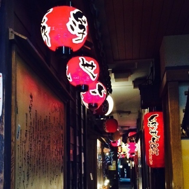 Alleyway off the beaten track. #Osaka