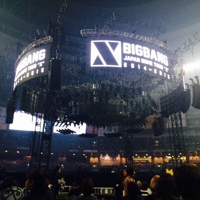 What a monster of a stage. #bigbang