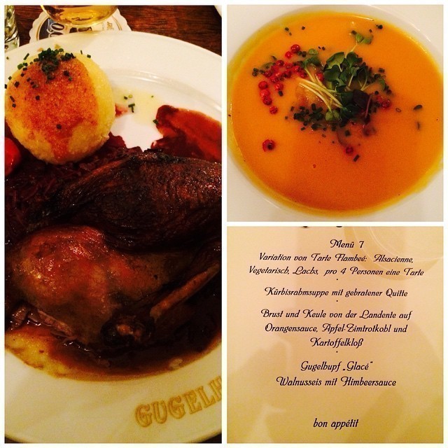 Christmas dinner with work colleagues. Yummy but way too much. #food