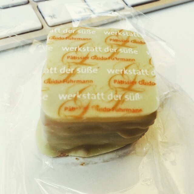 Mmmhhhhh …. A huge “Dominostein”. Didn’t last long. Sorry. #Xmas