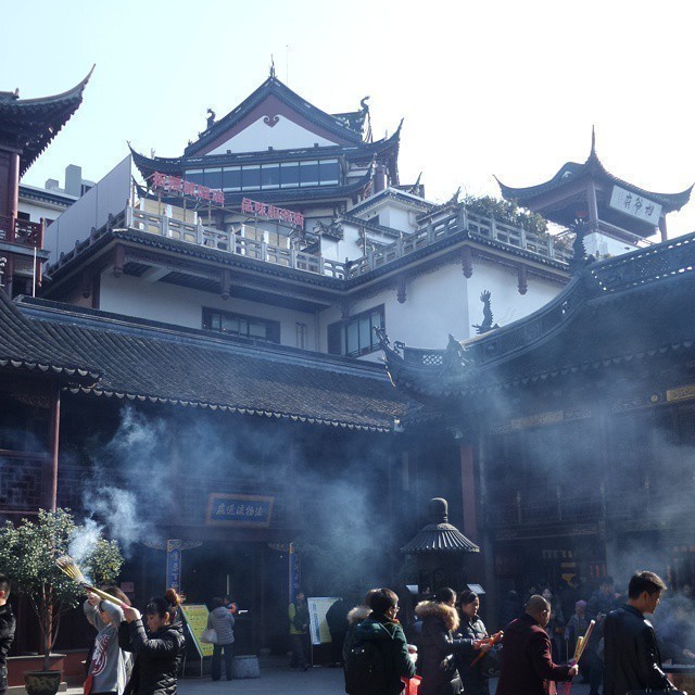 Part of the Temple Of City Gods #Shanghai