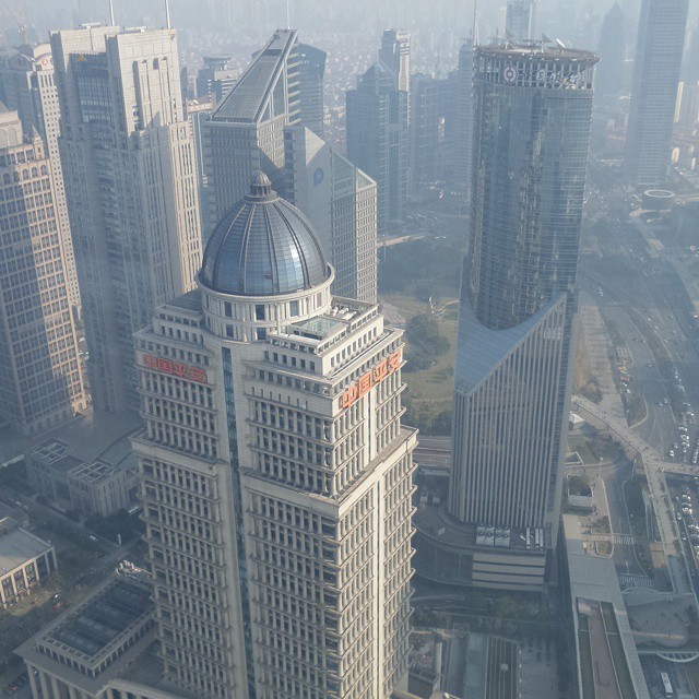 View from Oriental Pearl Tower. #Shanghai