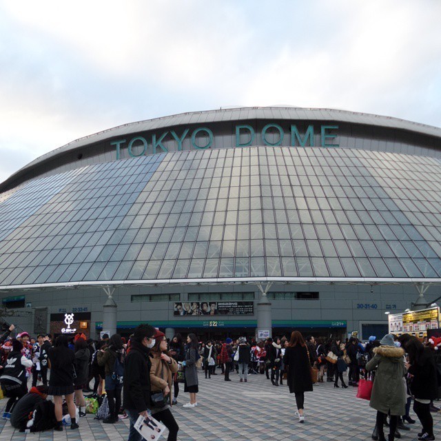 Back where I started a year ago. Tokyo Dome. #bigbang