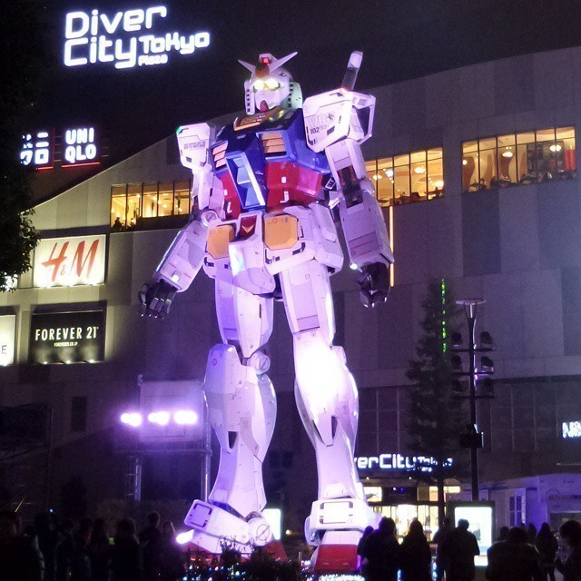 GUNDAM gigantic robot #Tokyo