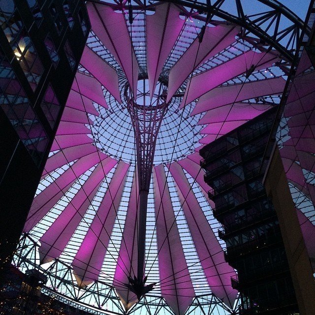 This building always amazes me. Sony Center #berlin