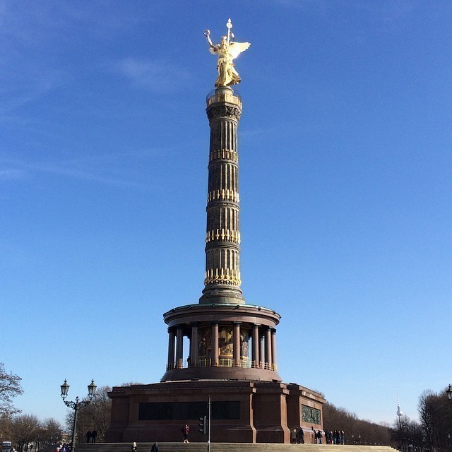 Sunshine. Finally a first breeze of Spring in the air. #Berlin