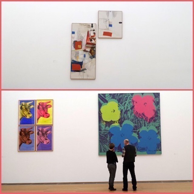 Contemporary Art museum Hamburger Bahnhof in #Berlin. World of Warhols, Rauschenbergs, Lichtensteins and Jos