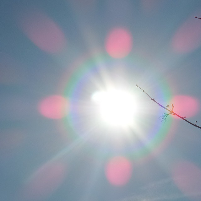 That’s all you could see of the sun eclipse in #Berlin.