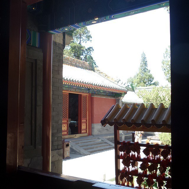Yongan Temple at Beihai Park. #beijing