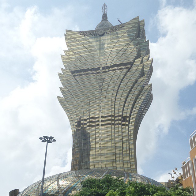 Utterly fascinating buildings. Of course all casinos. Because the house always wins. #Macau