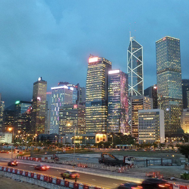 #hongkong at night