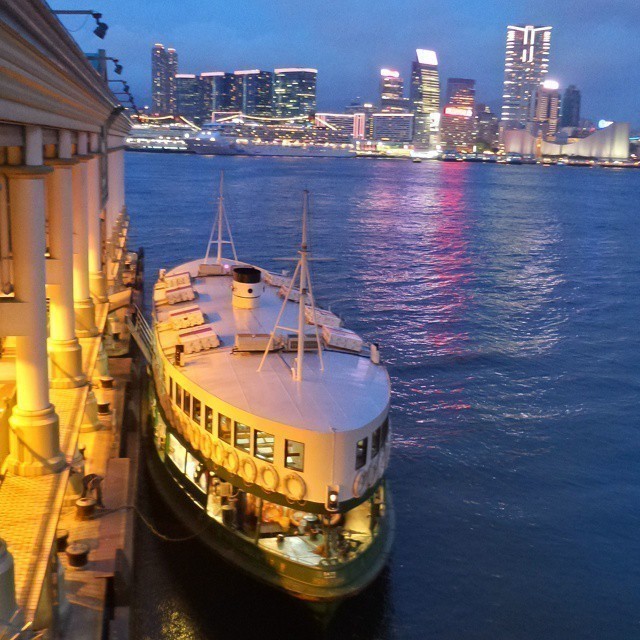 The Star Ferry. #hongkong Oh and sorry: I hope you like the explosives updates. You Like? ^^