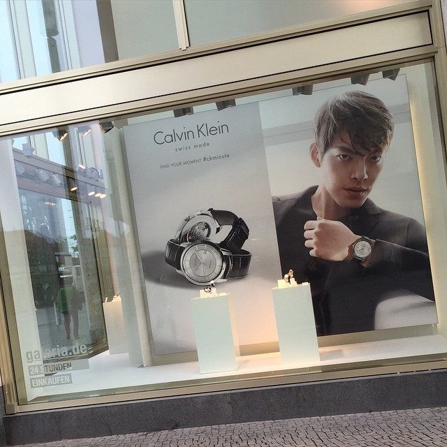 Unexpected sight in Berlin. #kimwoobin