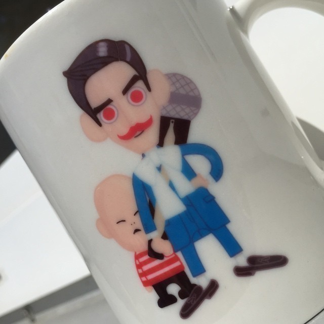 I get crumpy without coffee ^^ – this is my fun mug #BIGBANG