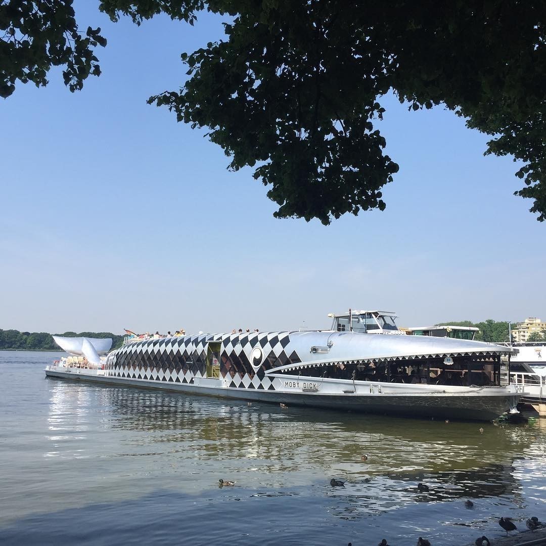 Famous Moby Dick. Cruising Berlin lakes what seems forever. #Berlin